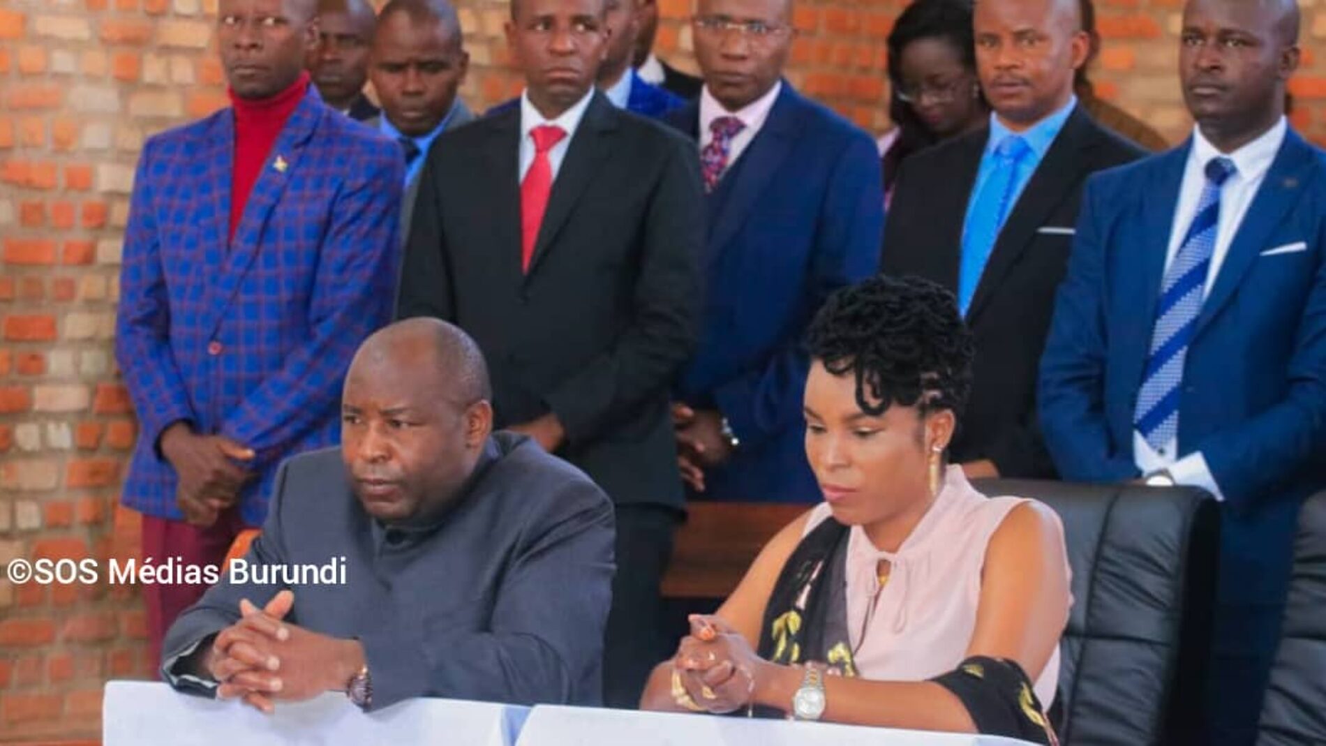 Photo de la semaine : l&rsquo;archevêque de Gitega appelle le CNDD-FDD et les autorités burundaises à promouvoir le respect des droits humains
