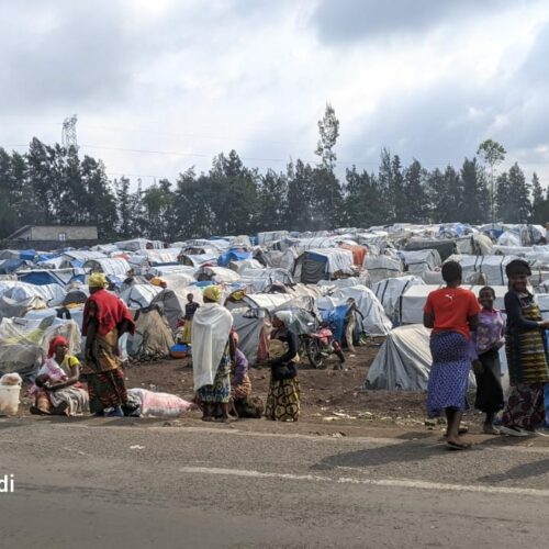 North Kivu: displaced people put themselves in the EAC Chairman’s hands
