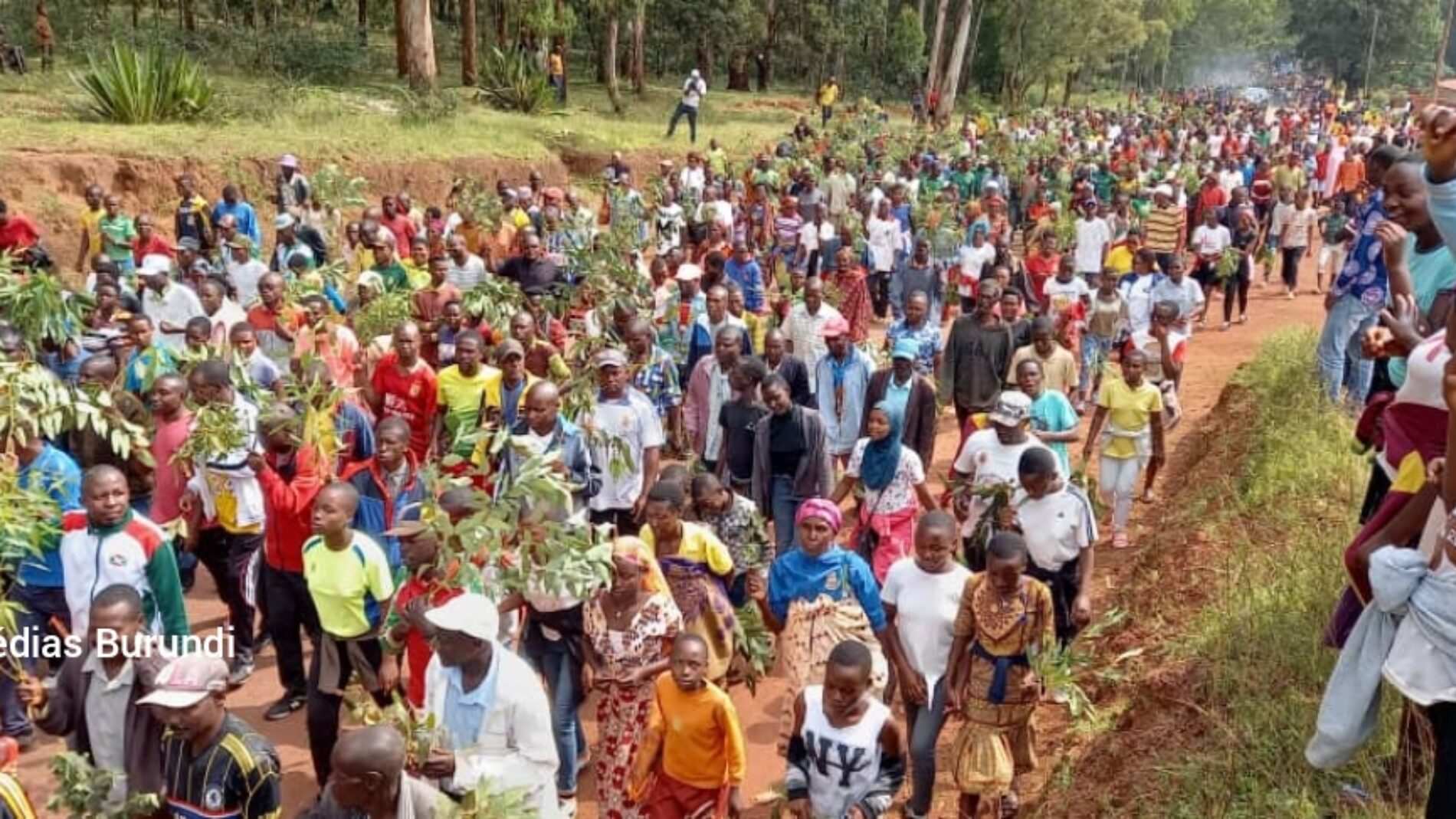 Burundi : marche-manifestation de soutien au président Ndayishimiye