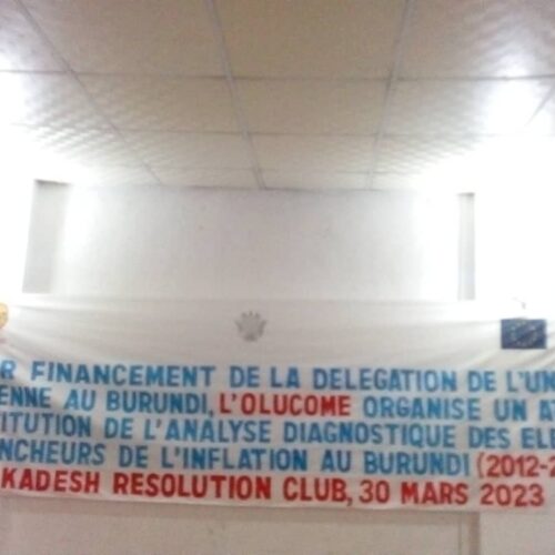Bujumbura : le ministère en charge de la sécurité ouvre un atelier de l’Olucome mais ses agents suspendent l’activité