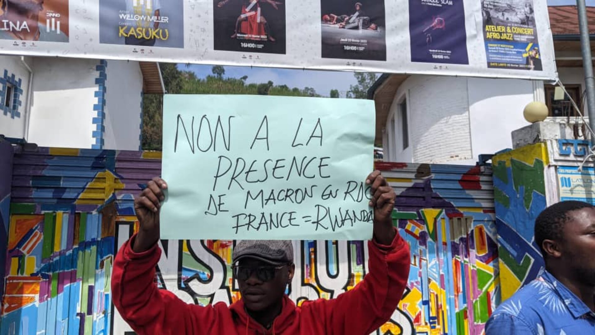 Nord- Kivu : timide manifestation contre l&rsquo;arrivée du président Macron en RDC