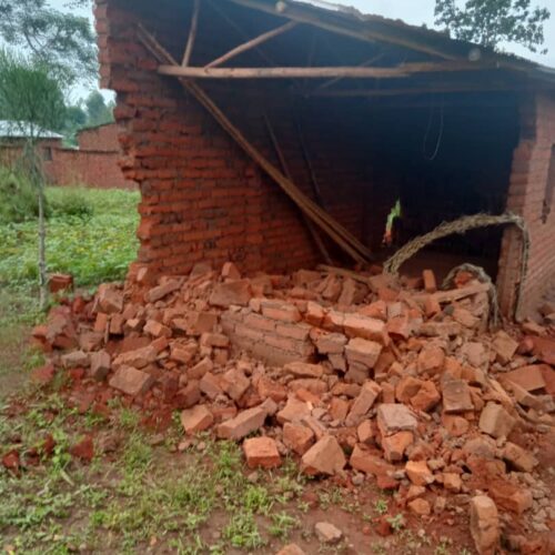 Kibago : un bâtiment du CNL démoli