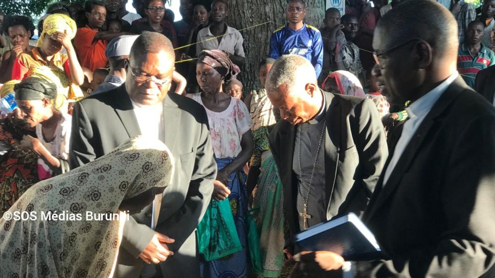RDC (Uvira) : des évêques ont rendu visite aux réfugiés burundais
