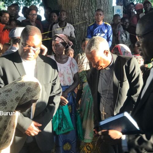 RDC (Uvira) : des évêques ont rendu visite aux réfugiés burundais