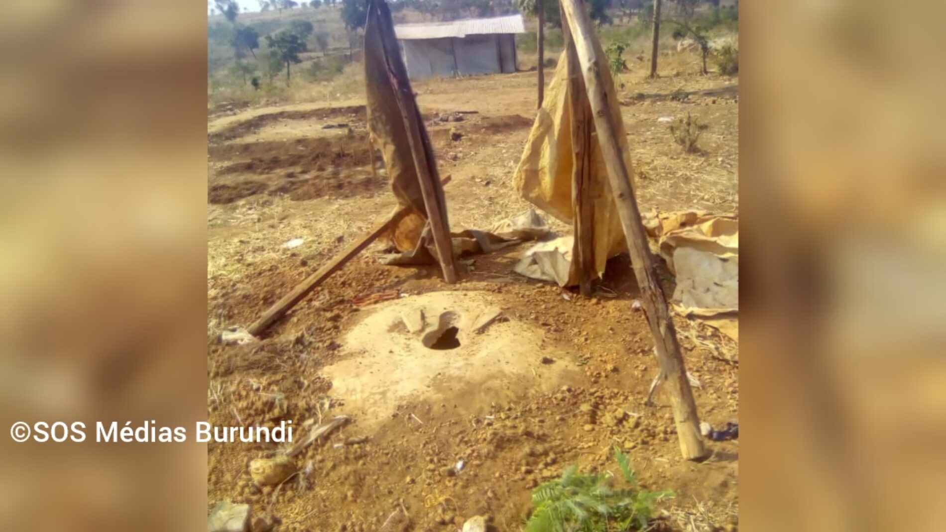 Photo de la semaine : le camp de Nduta inondé par des excréments humains