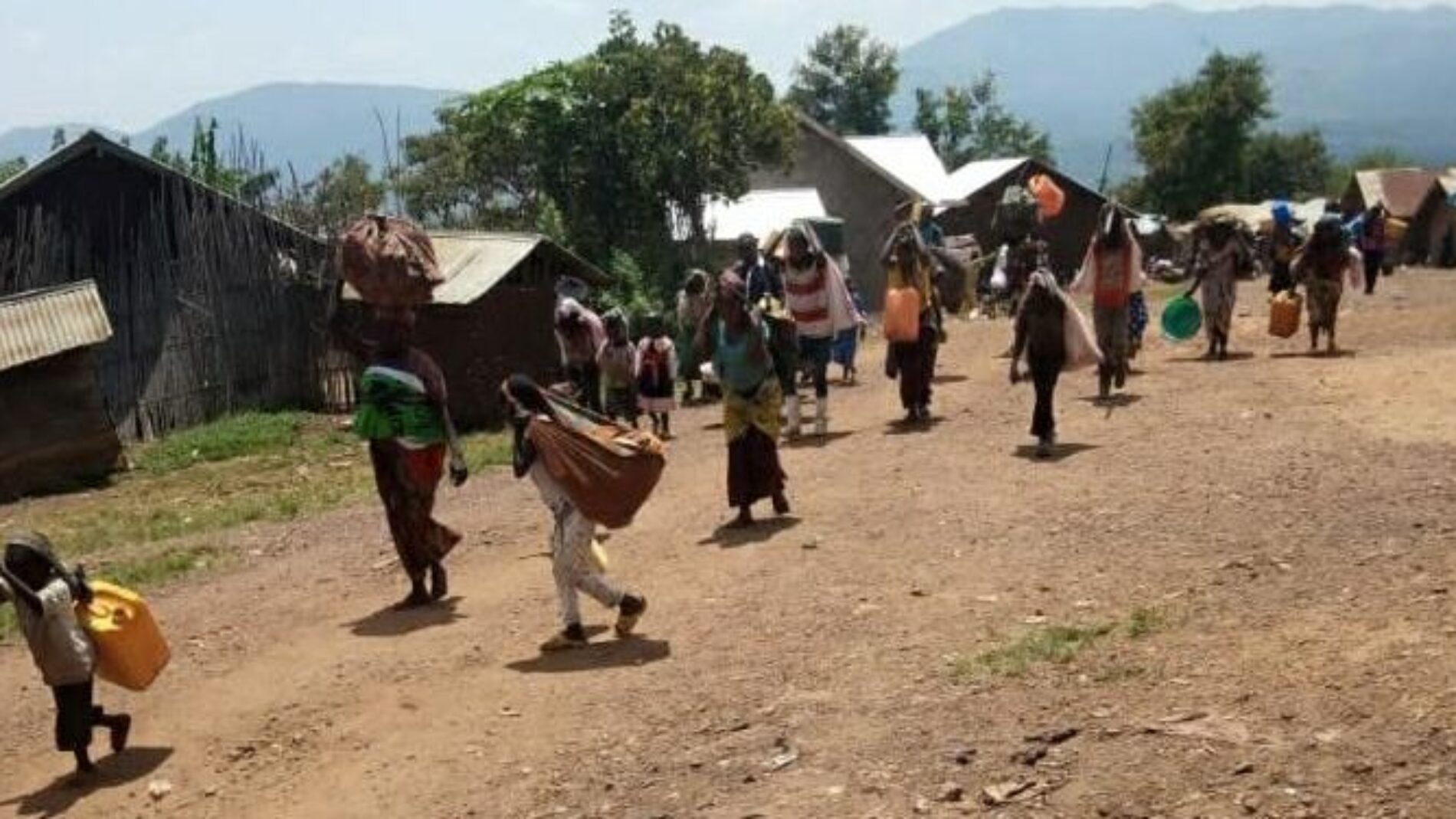 Masisi: gradual return of the Kitshanga residents