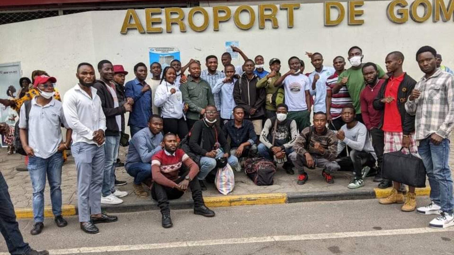 Goma (DRC) : more than 400 students heading to Kisangani for military training