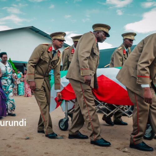 Bujumbura : l&rsquo;armée burundaise reste muette sur la mort de ses militaires en RDC mais les enterre