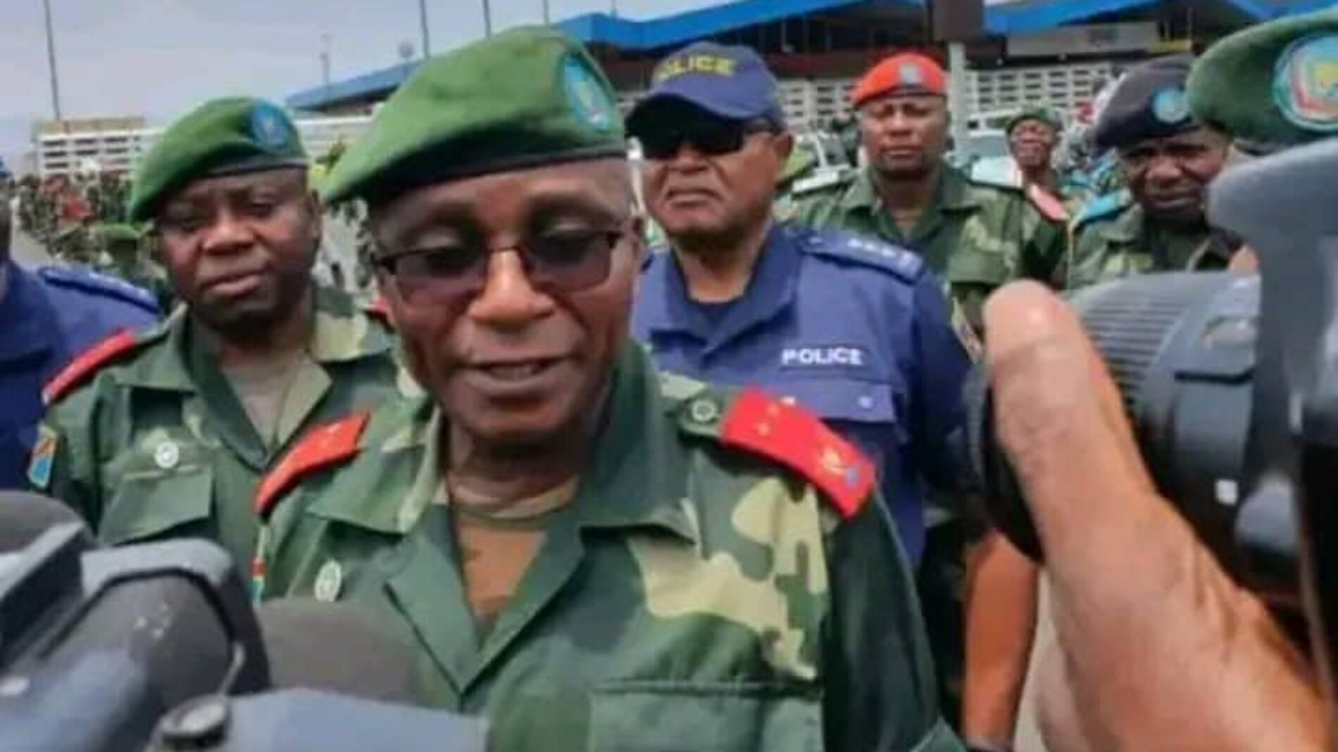 RDC : le commandant de la 34ème région militaire arrêté par les instances militaires