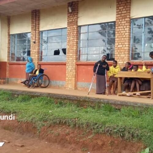 Gitega : l&rsquo;école pilote pour l&rsquo;éducation inclusive de Gitega dépourvue de tout