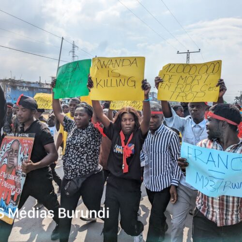 Goma : manifestation pour dénoncer le silence de la communauté internationale face aux atrocités attribuées au M23