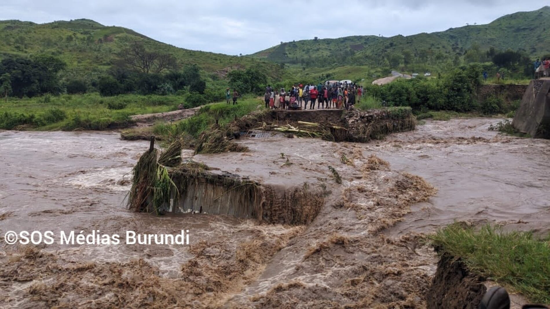 RDC (Sange) : l’unique pont qui reliait Bukavu et Uvira emporté par des crues