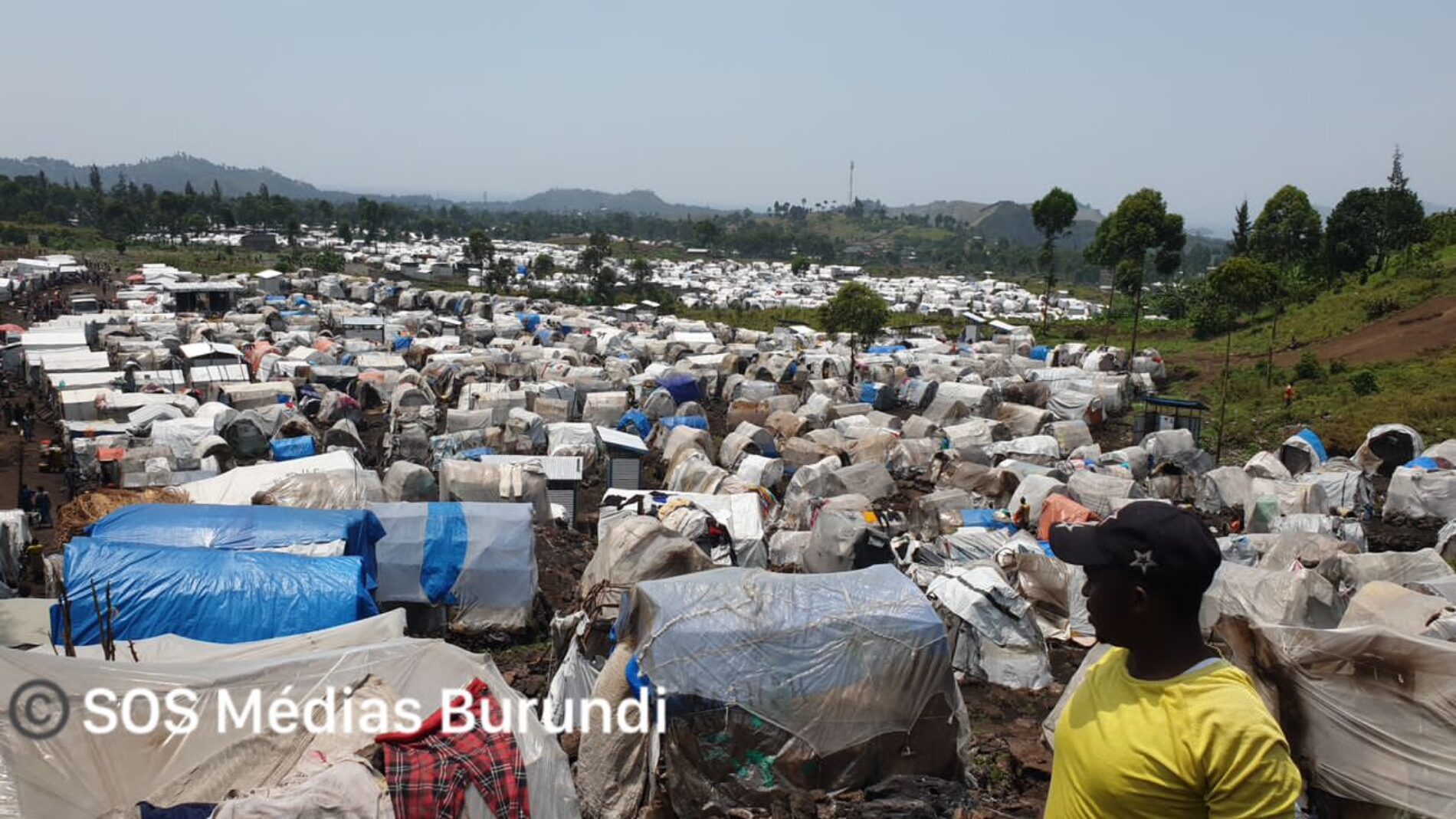 Goma : plus de 17000 nouveaux habitants déplacés par la guerre qui oppose l&rsquo;armée régulière aux rebelles du M23