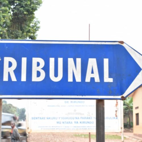 Kirundo : trois personnes condamnées à perpétuité pour meurtre