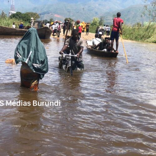 Burundi-DRC: the overflow of Lake Tanganyika paralyzes cross-border activities