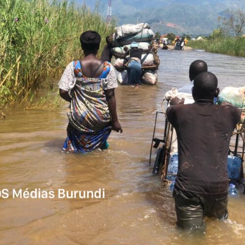 Burundi-RDC : le débordement du lac Tanganyika paralyse les activités transfrontalières