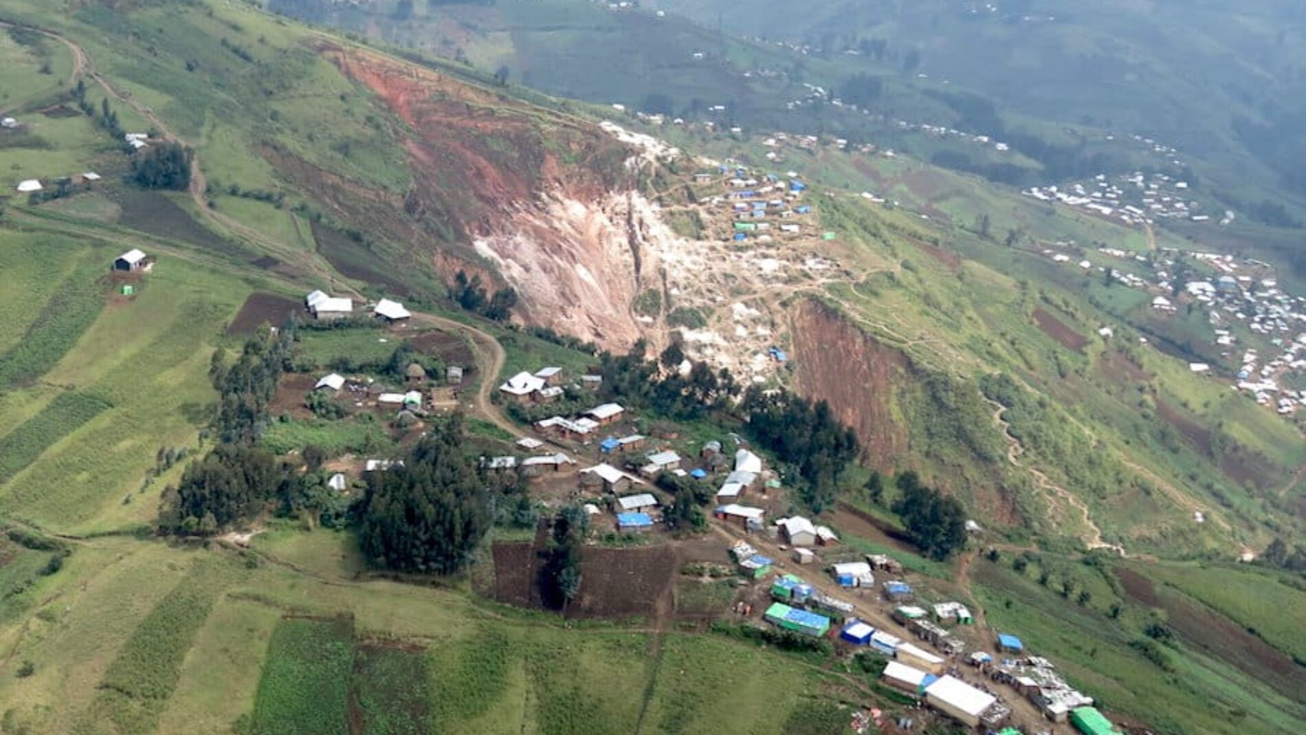 Masisi (RDC) : un éboulement de terrain fait six morts et des dégâts matériels