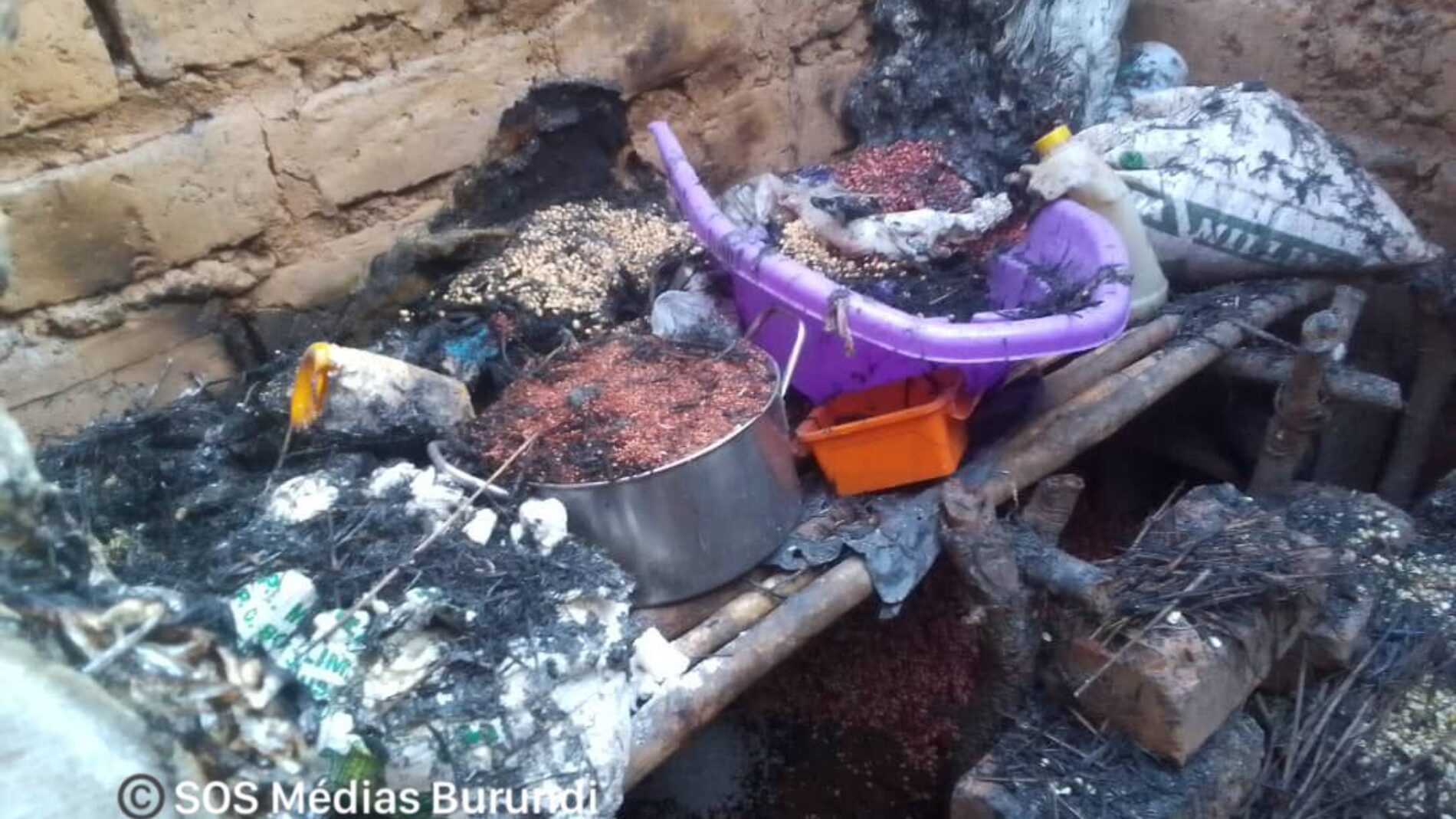 Meheba (Zambia) : une maison d’un réfugié burundais brûlée accidentellement