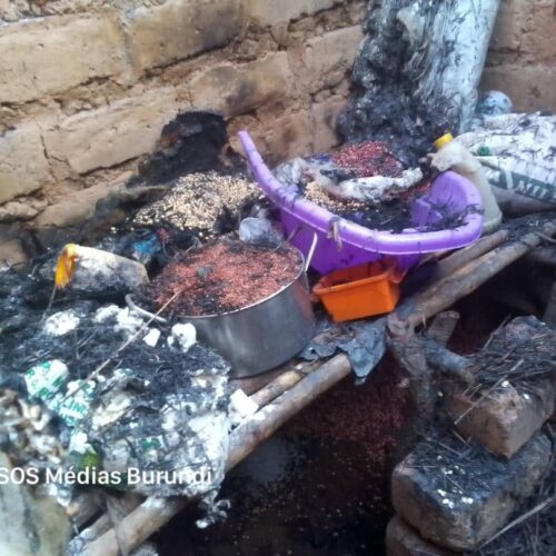 Meheba (Zambia) : une maison d’un réfugié burundais brûlée accidentellement