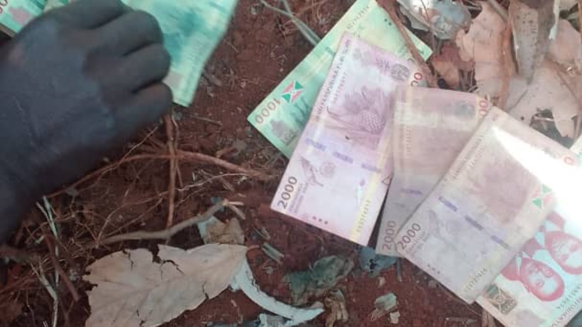 Gitanga: discovery of a body of a young man