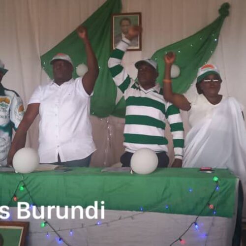 Gitega : the Frodebu party exasperated by actions of the CNDD-FDD calls on Burundians to break fear