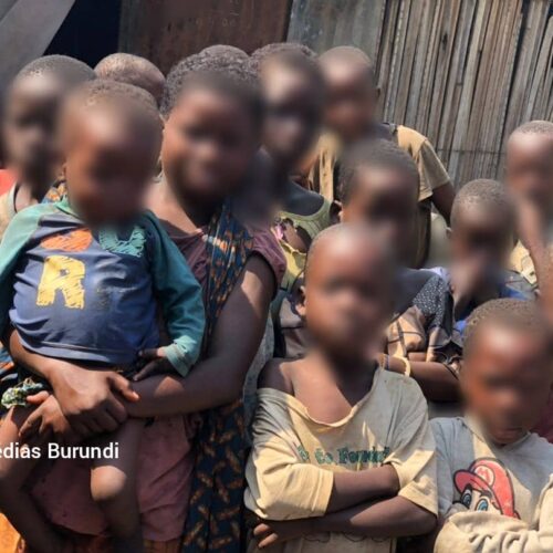 Uvira : children of Burundians living in transit sites exposed to several risks