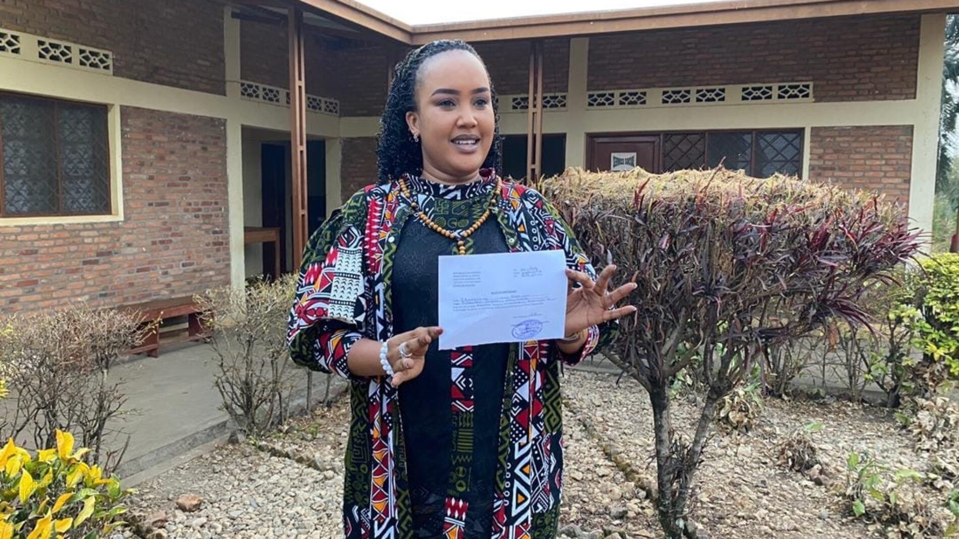 Bubanza : Floriane Irangabiye parle d&rsquo;événement heureux et de soulagement après sa sortie de prison