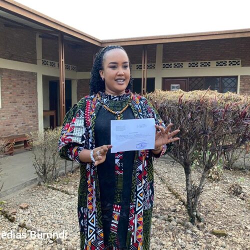 Photo of the week : Floriane Irangabiye speaks of a happy event and relief after her release from prison
