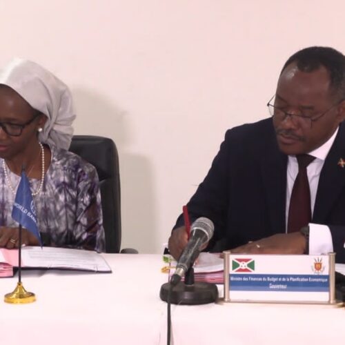 Burundi : la Banque mondiale veut réanimer le pays