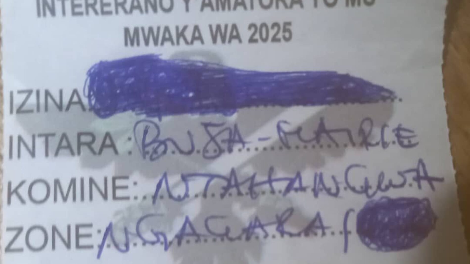 Bujumbura : des Imbonerakure font le porte-à-porte pour collecter des contributions « forcées » pour le parti au pouvoir