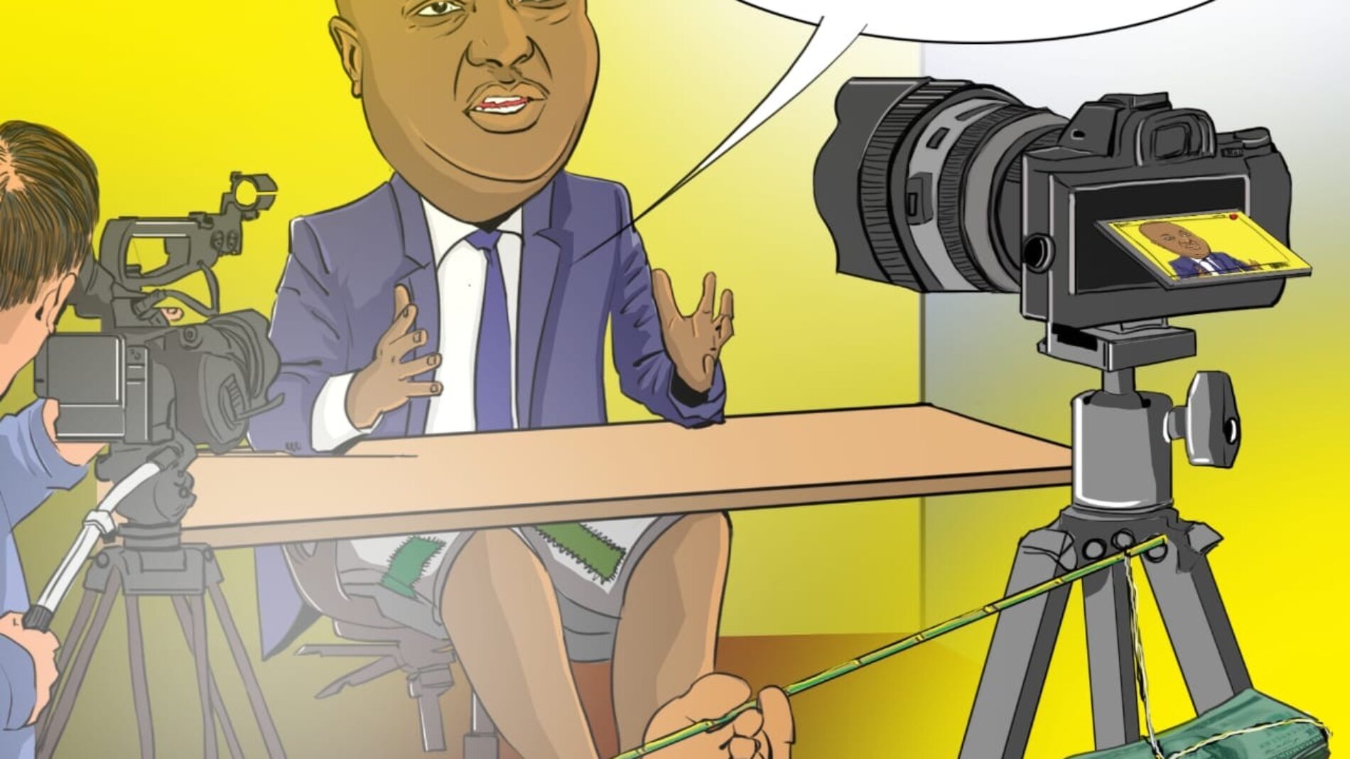 NDOTO ZA BAREGEYA – kufisidi vyombo vikuu vya habari duniani ili kusifia fahari yake: blablabla nyingi mno.