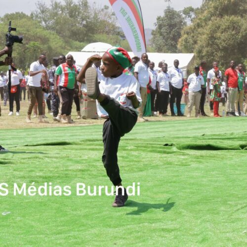 Photo of the week: President Neva still counts on the Imbonerakure to develop and secure Burundi
