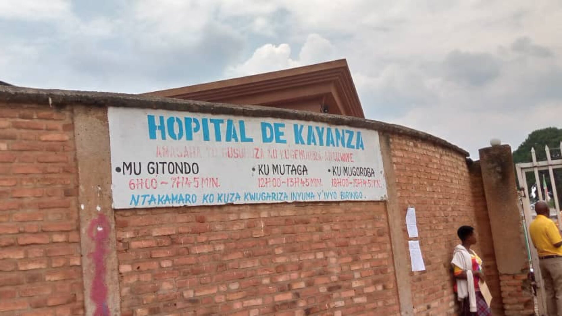 Kayanza : the only morgue saturated, residents forced to bury their loved ones in a hurry