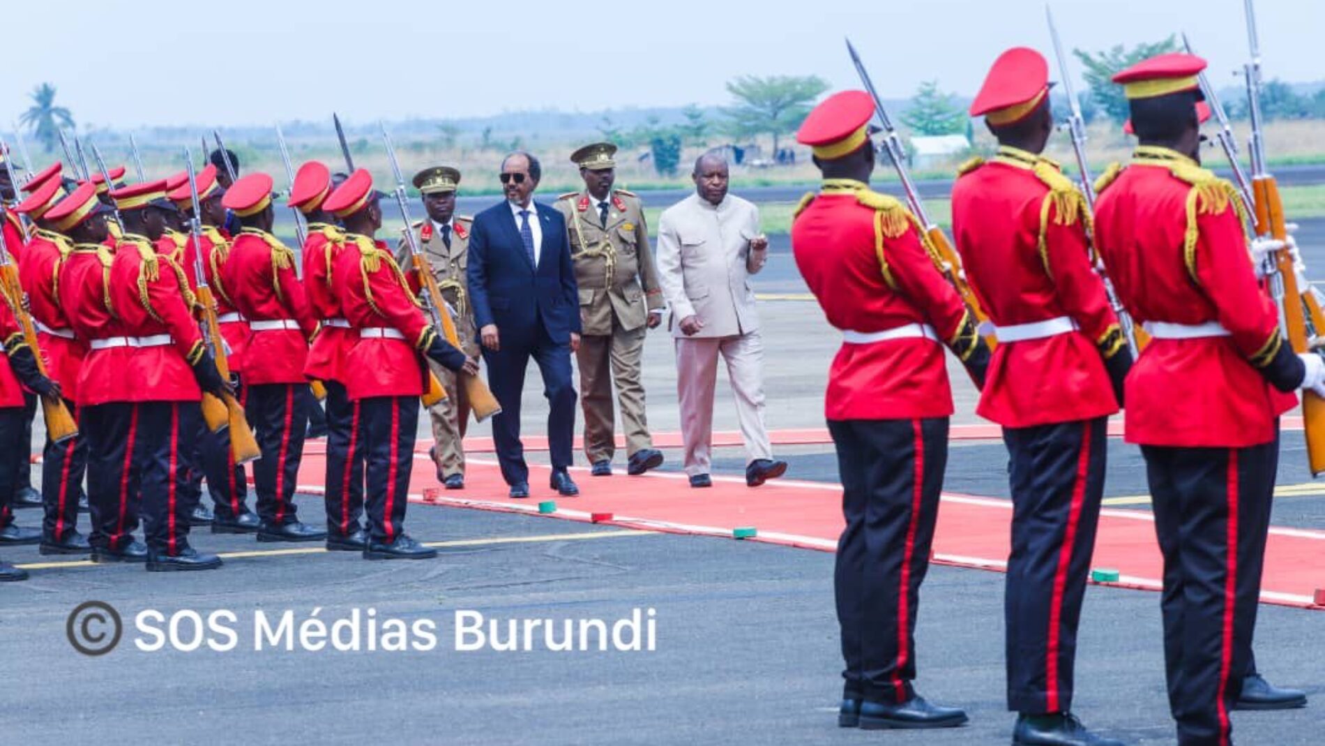 Bujumbura: Somali President touring troop-contributing countries a few months before the establishment of AUSSOM
