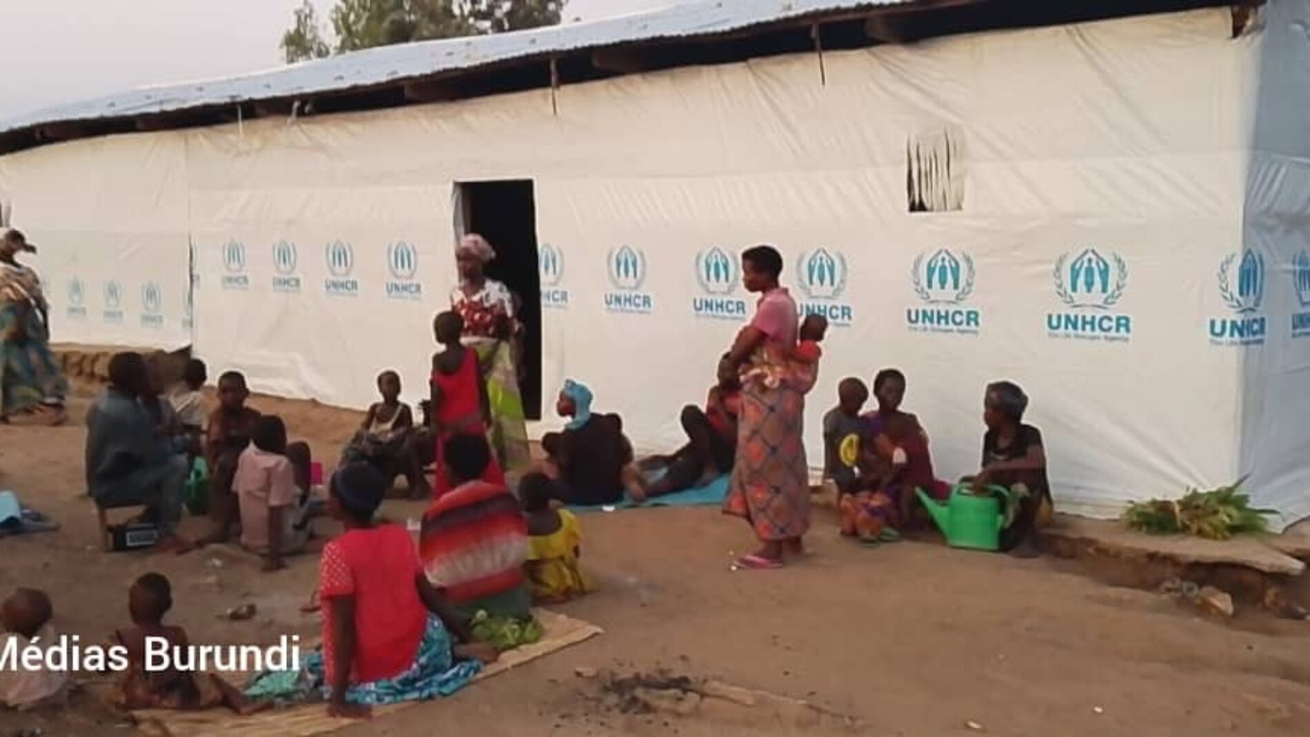 Photo of the week : Lack of aid for more than 2,000 Burundians newly admitted to the Mulongwe camp