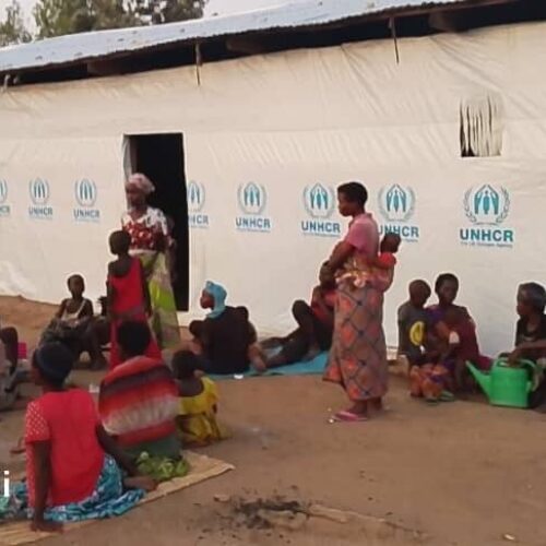 Photo of the week : Lack of aid for more than 2,000 Burundians newly admitted to the Mulongwe camp