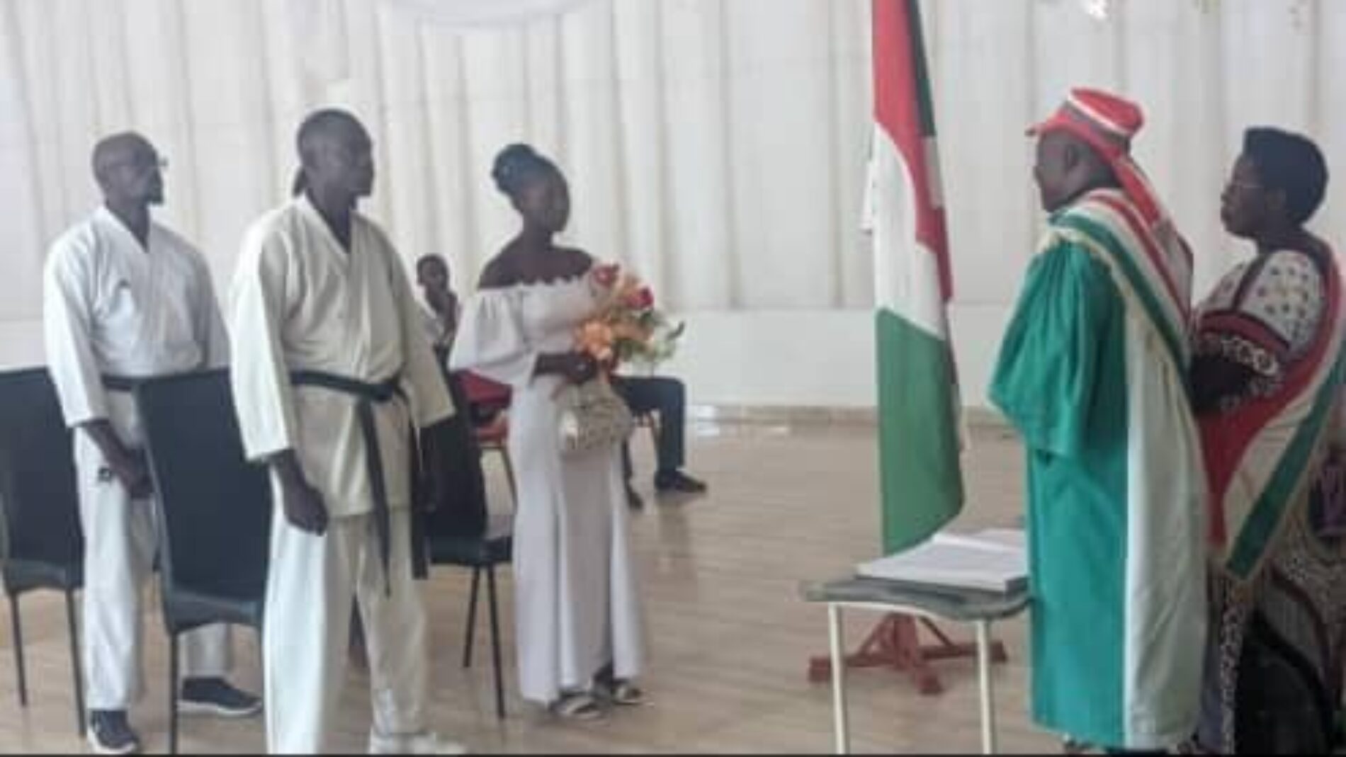 Cibitoke : for having legalized the marriage of a man dressed as a karateka, an administration official was arrested