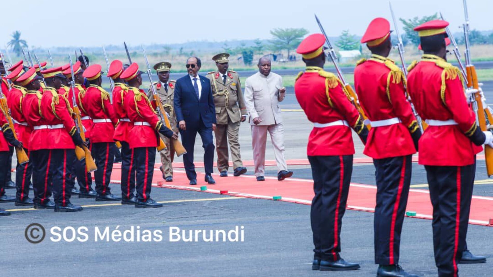 Bujumbura : le président somalien multiplie les visites chez les pays contributeurs de troupes à quelques mois de la mise en place de l&rsquo;AUSSOM