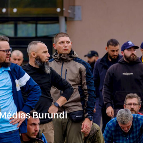 Photo of the week : nearly 300 European mercenaries who were helping the FARDC have surrendered