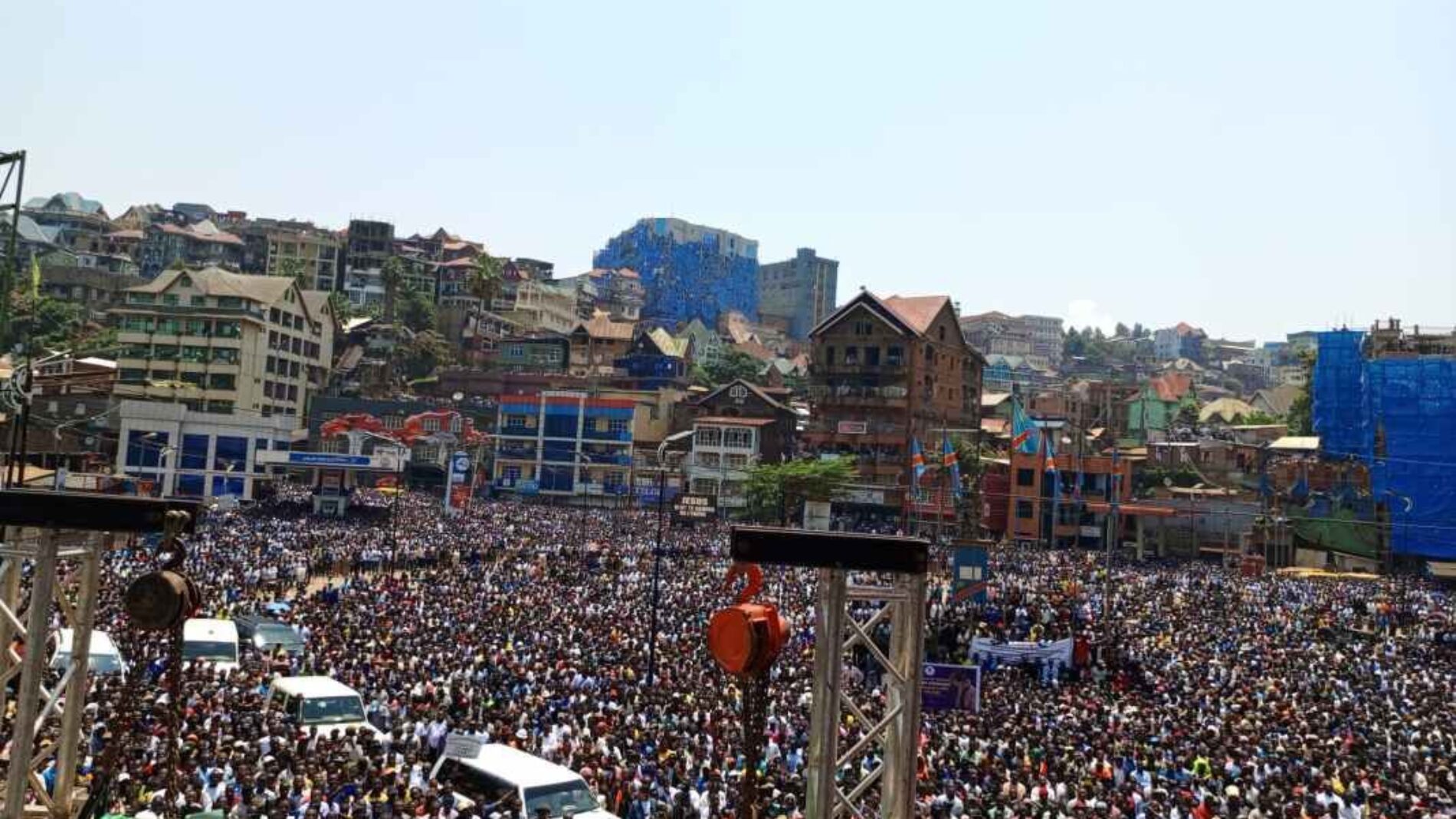 Bukavu: takriban raia 11 akiwemo mwanamke aliyeuawa katika milipuko miwili iliyolenga maandamano ya M23