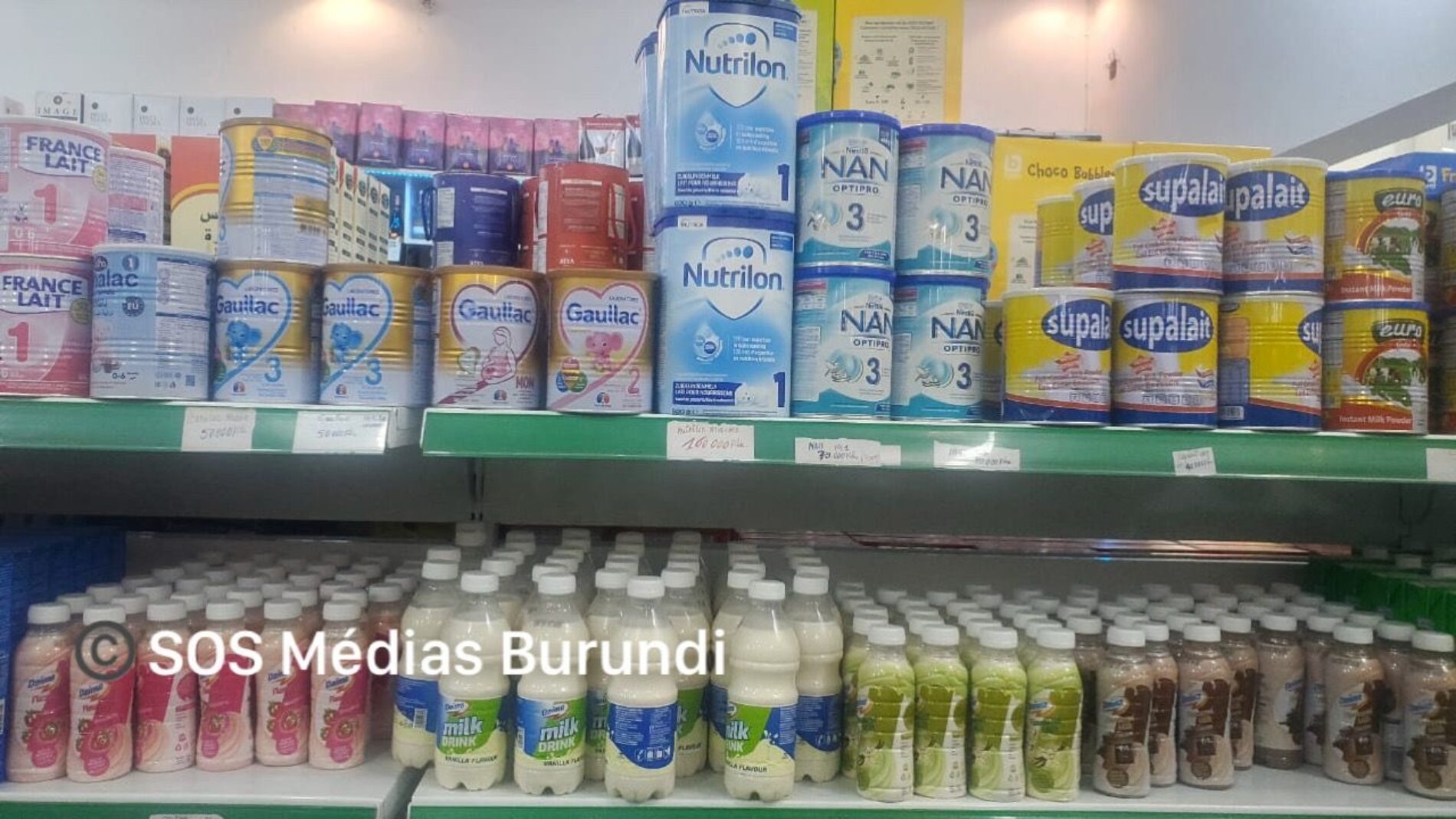 Bujumbura : milk suppliers in the dark about the shortage