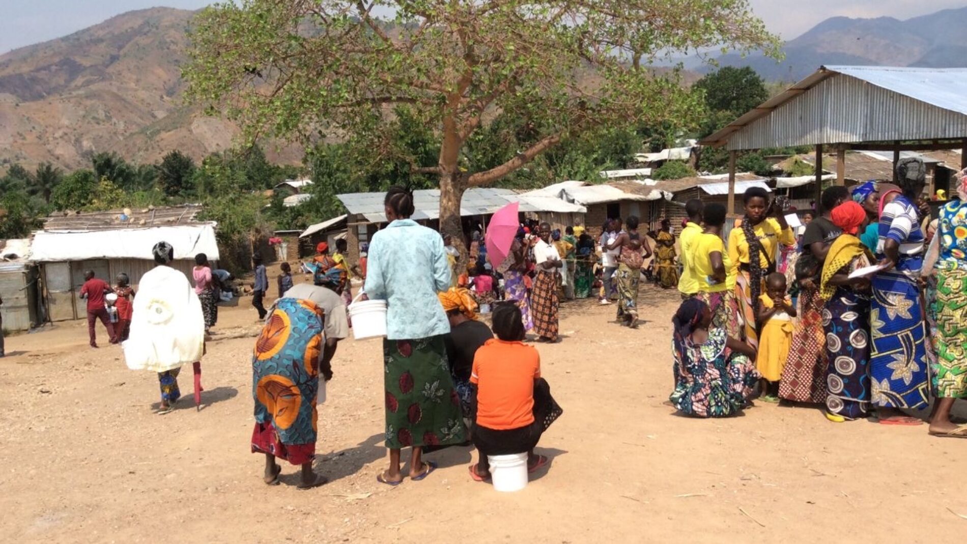 Lusenda : Burundian refugees threatened by hunger and insecurity