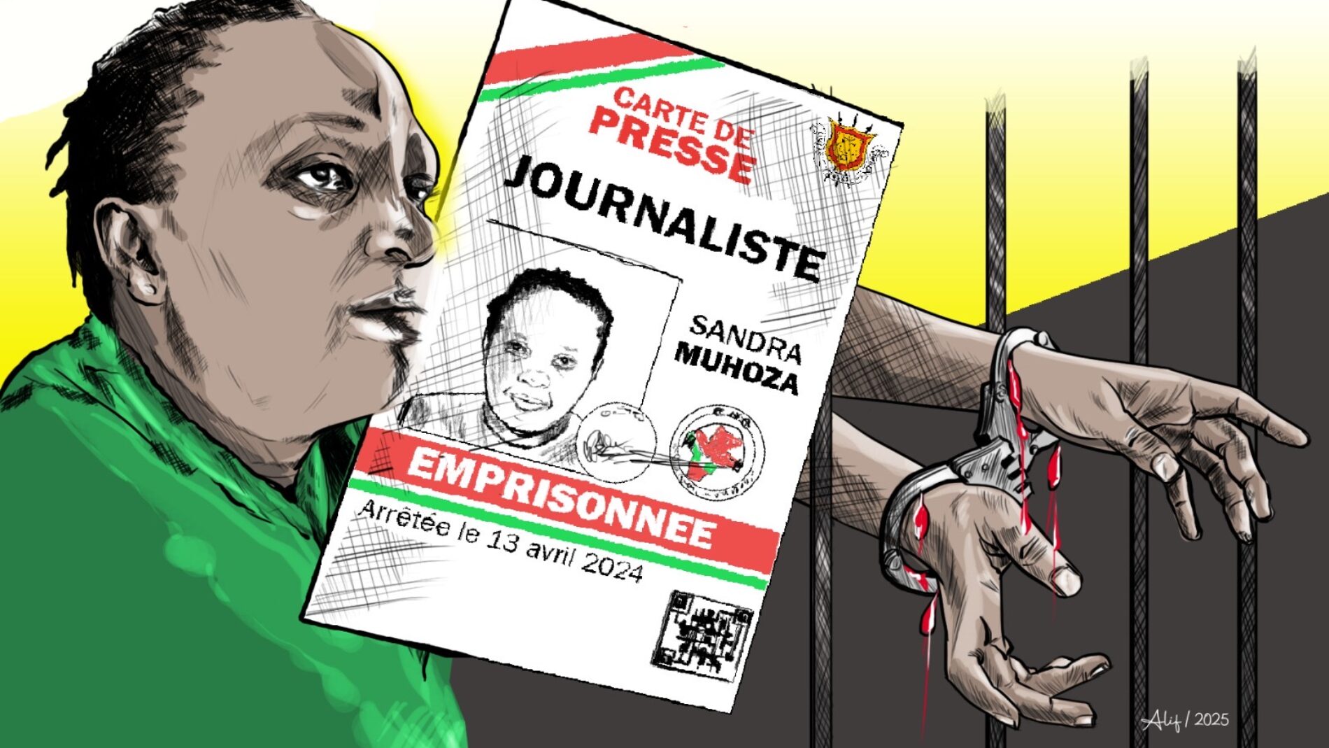 Ngozi : prosecutors request 12-year jail sentence for journalist Sandra Muhoza