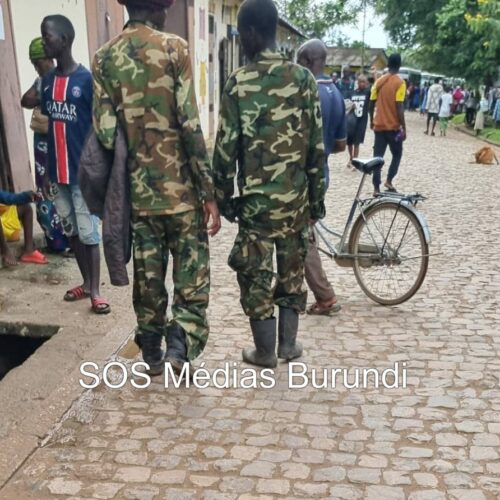 Rumonge : un homme arrêté pour avoir filmé des militaires burundais en déroute du Sud-Kivu