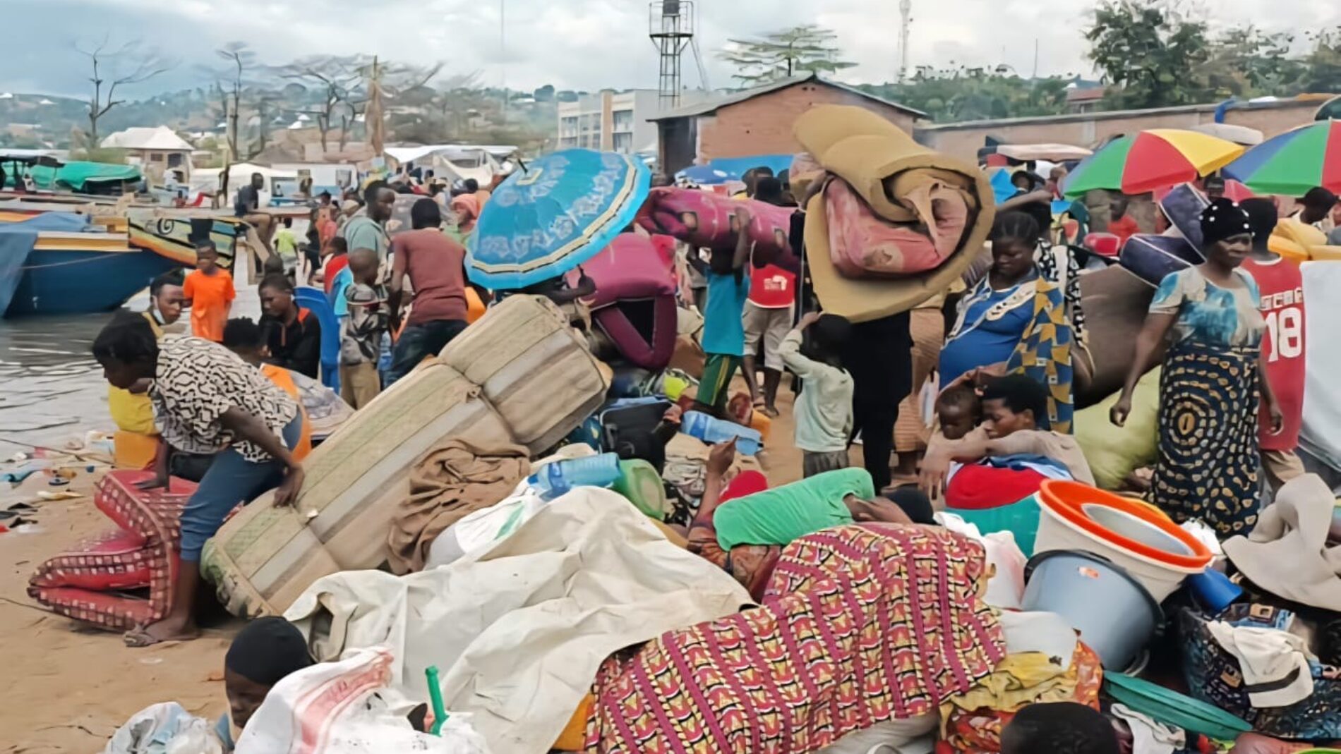 Photo of the week-Rumonge : Congolese refugees banned from renting houses outside the reception site