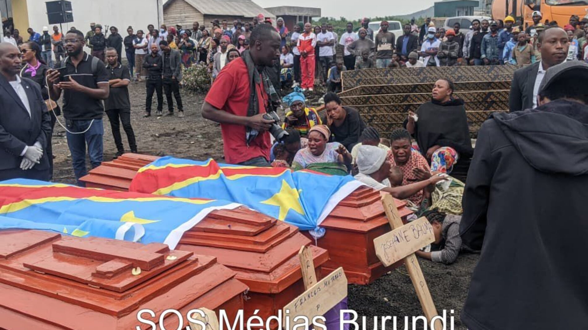 Goma : après le bombardement de Masisi, l’AFC-M23 enterre des civils et accuse Kinshasa