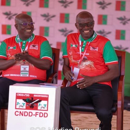 Burundi: Révérien Ndikuriyo amechaguliwa tena kama mkuu wa CNDD-FDD, udhibiti wa jumla umethibitishwa baada ya kongamano la kigeni.