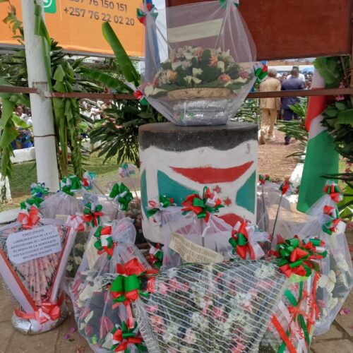 Bubanza : the CNDD-FDD instrumentalises the flower bouquets to impose its authority on the opposition