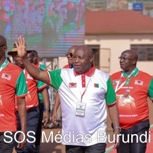 Photo of the week : Évariste Ndayishimiye nominated as CNDD-FDD candidate for a second term amid a show of force