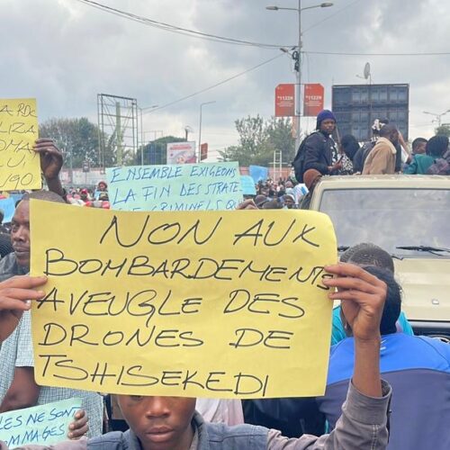 DRC : drones strike a market in Mushaki, AFC/M23 denounces “a massacre of civilians”